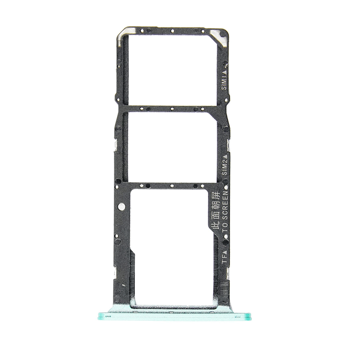 Υποδοχή κάρτας Dual SIM Tray για Huawei Y5p - Χρώμα: Πράσινο