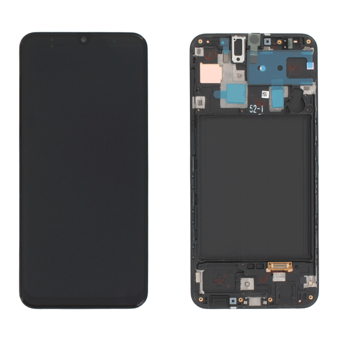 Incell Οθόνη LCD ( NO fingerprint ) με Μηχανισμό Αφής και Πλαίσιο για Samsung Galaxy A50 A505F
