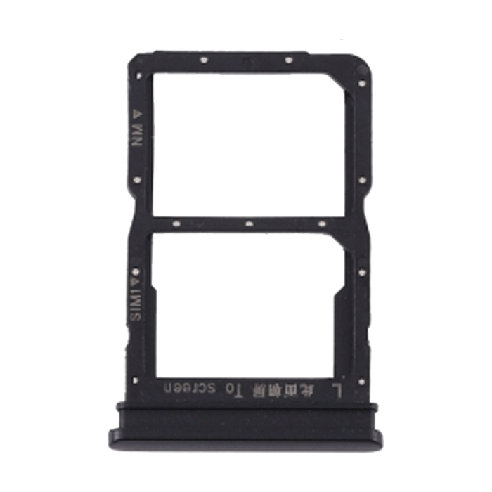 Υποδοχή κάρτας Dual SIM Tray για Huawei P Smart 2019 / 2020 - Χρώμα: Μαύρο