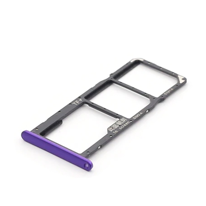 Υποδοχή κάρτας Dual SIM Tray για Huawei Y6 2019/Y6S/Y6P/HONOR 8A - Χρώμα: Μωβ