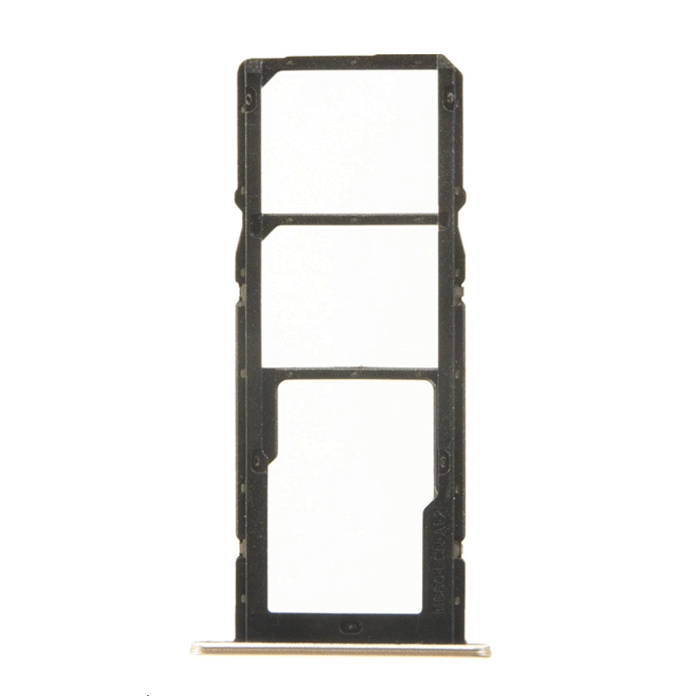 Υποδοχή κάρτας Dual SIM Tray για Huawei P Smart 2021 - Χρώμα: Χρυσό
