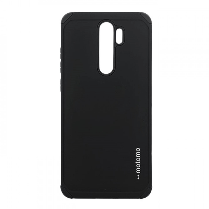 Θήκη Motomo Tough Armor για Xiaomi Redmi 9 - Χρώμα: Μαύρο