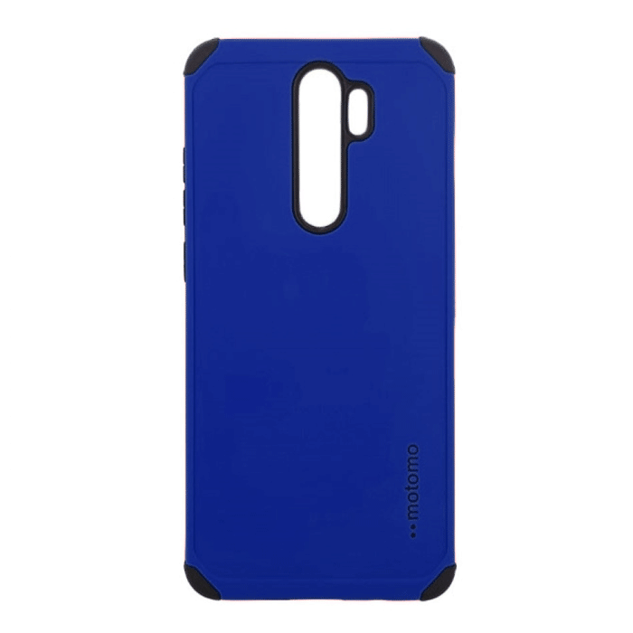 Θήκη Motomo Tough Armor για Xiaomi Redmi 9 - Χρώμα: Σκούρο Μπλε