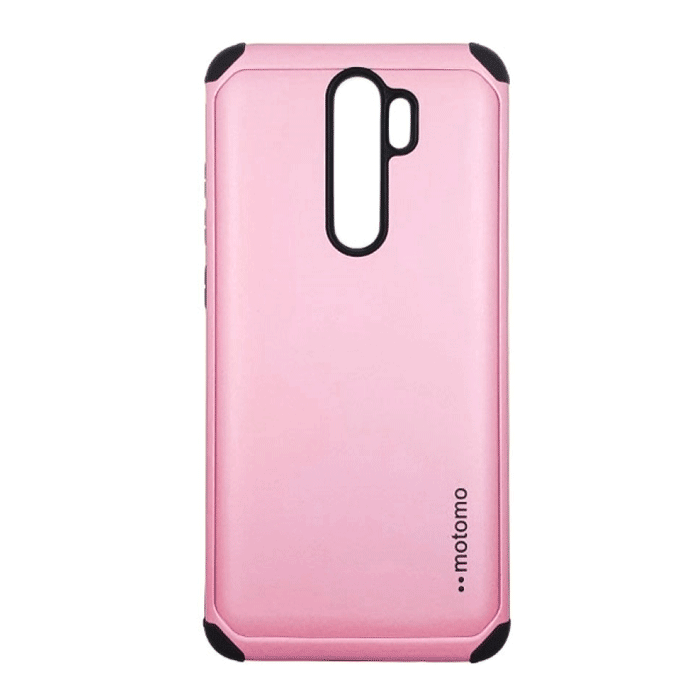 Θήκη Motomo Tough Armor για Xiaomi Redmi 9 - Χρώμα: Ροζ