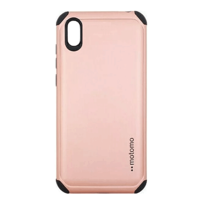 Θήκη Motomo Tough Armor για Xiaomi Redmi 9A - Χρώμα: Χρυσό Ροζ