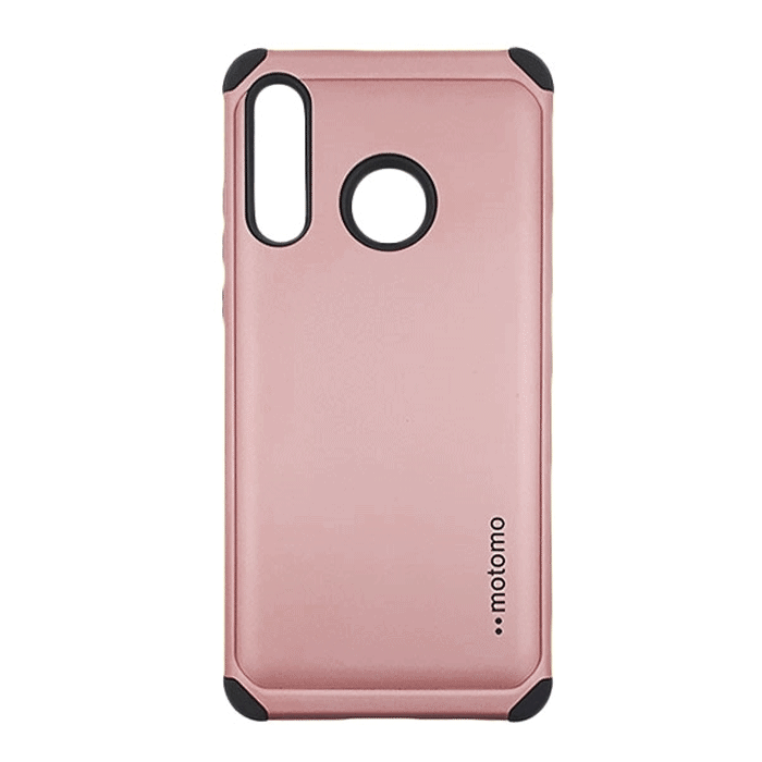 Θήκη Motomo Tough Armor για Huawei P40 Lite Ε - Χρώμα: Χρυσό Ροζ