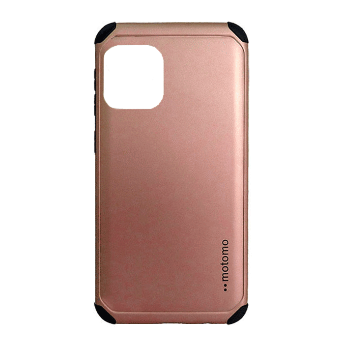 Θήκη Motomo Tough Armor για Apple iPhone 12 / 12 Pro 6.1 - Χρώμα: Χρυσό Ροζ