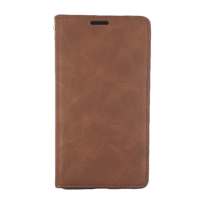 Θήκη Βιβλίο Smart Book Magnet για Nokia N640XL - Χρώμα : Καφέ