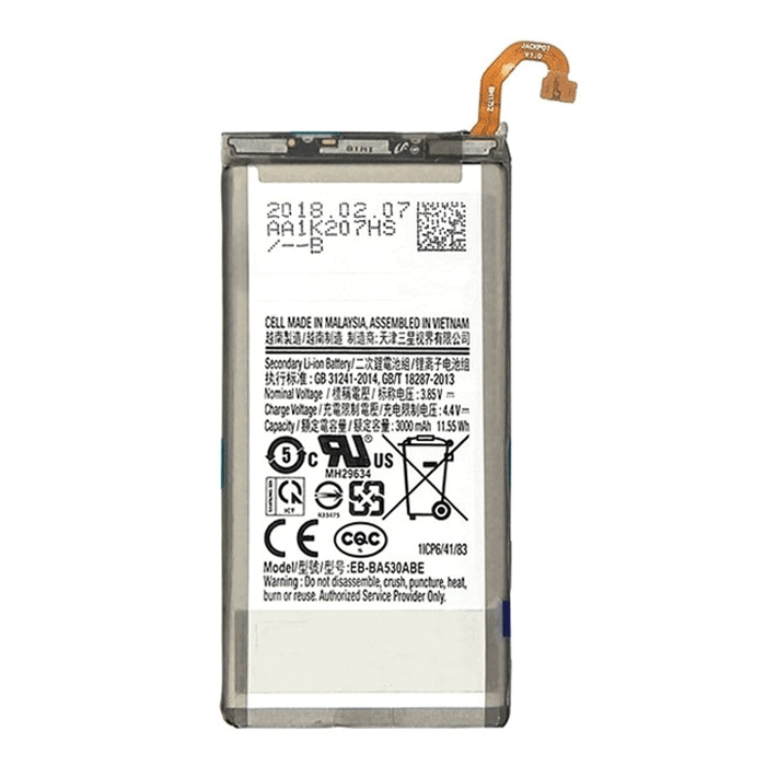 Συμβατή Μπαταρία EB-BA530ABE για Samsung A530F Galaxy A8 2018 - 3000 mAh