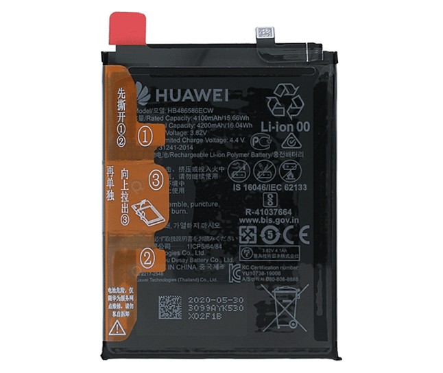 Γνήσια Μπαταρία Huawei HB486586ECW για Huawei P40 Lite 4200 mAh (Service Pack) 24023099 --> ( BAS )