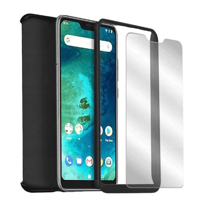 Θήκη Σιλικόνης 360 Full Protection για Samsung J330F Galaxy J3 2017 - Χρώμα: Μαύρο