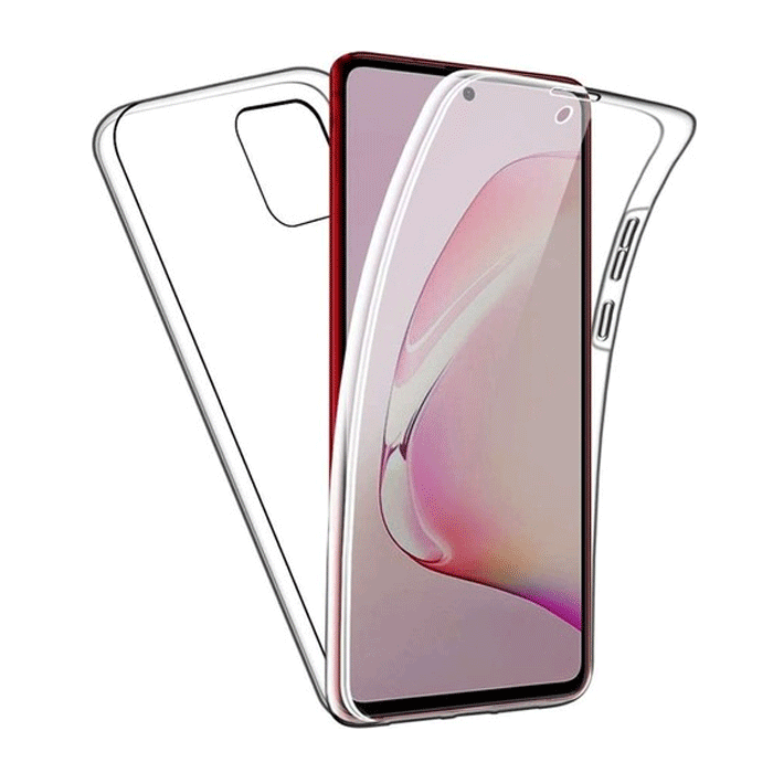 Θήκη 360 Full protective για Samsung G770F Galaxy S10 Lite - Χρώμα: Διάφανο