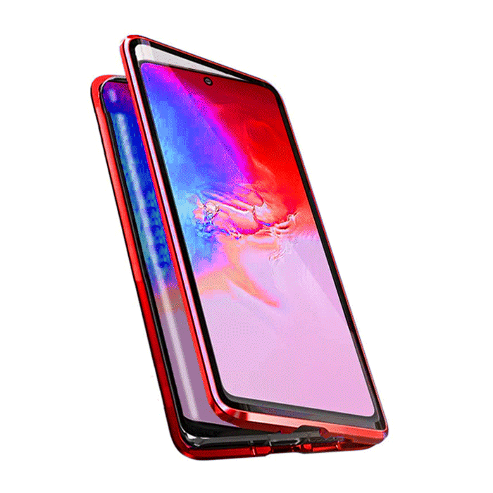 Θήκη 360 Full protective για Samsung G770F Galaxy S10 Lite - Χρώμα: Κόκκινο