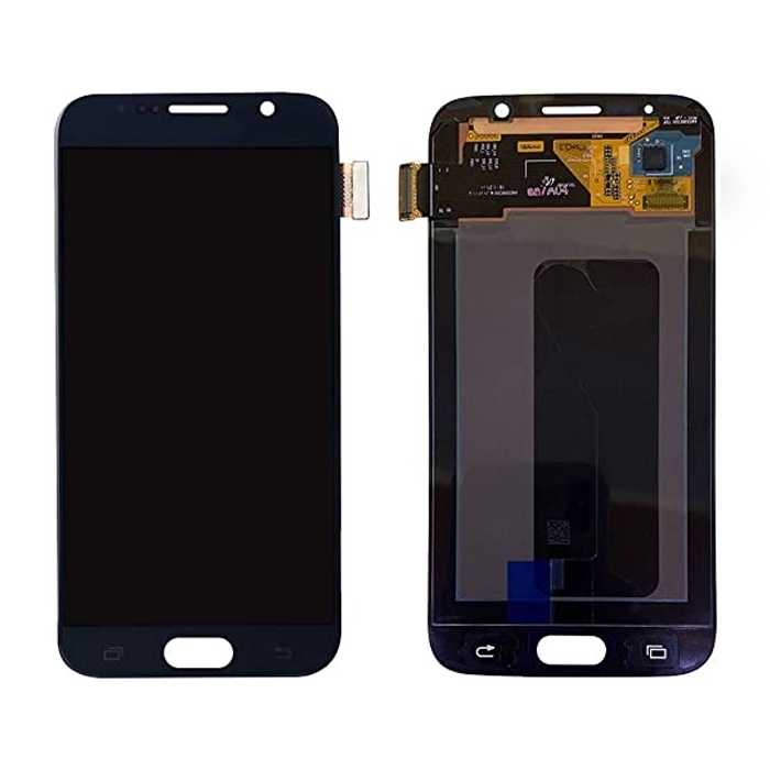 AMOLED Οθόνη LCD με Μηχανισμό Αφής για Samsung Galaxy S6 G920F - Χρώμα: Μαύρο