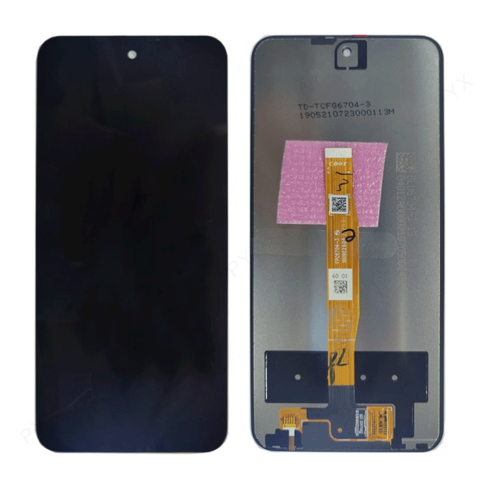 OEM Full HD Οθόνη LCD με Μηχανισμό Αφής για Nokia XR20 - Χρώμα: Μαύρο