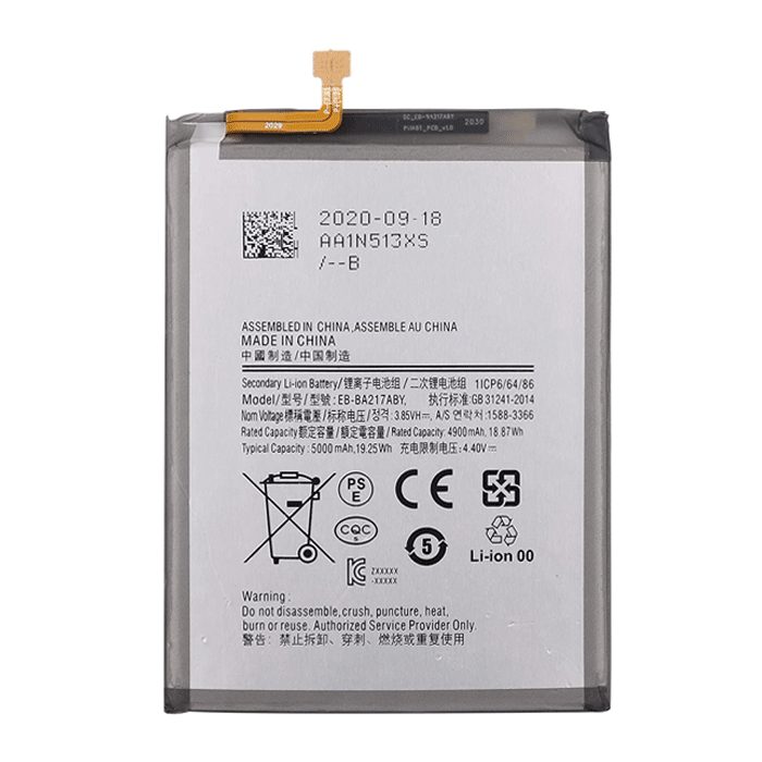 Μπαταρία Συμβατή για Samsung Galaxy EB-BA217ABY BA136ABY για A21s A217F - 5000 mAh