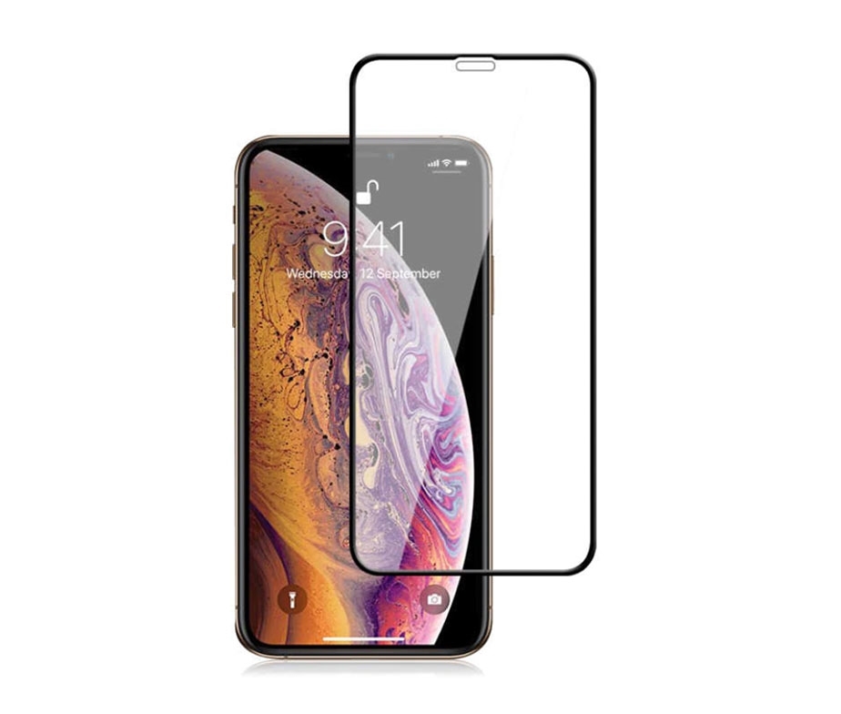 Προστασία Οθόνης Full Glue Tempered Glass 9D για Apple iPhone 7/8 - Χρώμα: Μαύρο