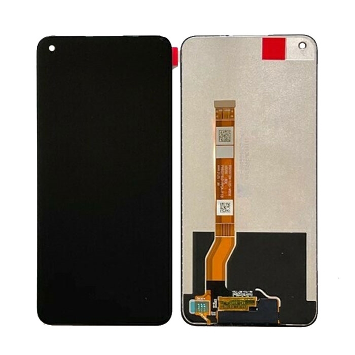 OEM Οθόνη LCD με Μηχανισμό Αφής για Realme 8i - Χρώμα: Μαύρο