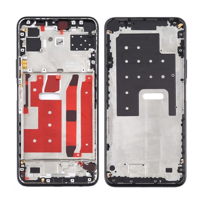 Μεσαίο Πλαίσιο Middle Frame για Huawei P40 lite 5g - Χρώμα: Μαύρο