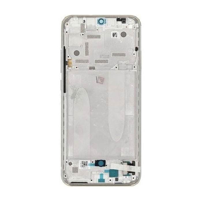 Μπροστινό Πλαίσιο Οθόνης LCD Front Frame για Xiaomi MI A3 - Χρώμα: Ασημί