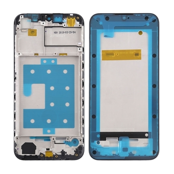 Μπροστινό Πλαίσιο Οθόνης Front LCD Frame για Huawei Y5 2019 - Χρώμα: Μαύρο