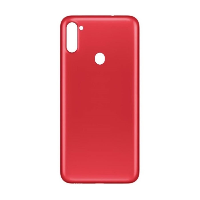 Πίσω Καπάκι για Samsung A115F Galaxy A11 - Χρώμα: Κόκκινο