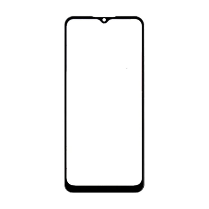 Τζαμάκι οθόνης Lens για Samsung A127F Galaxy A12 Nacho -Χρώμα: Μαύρο