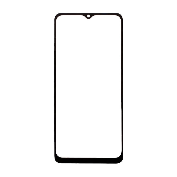 Τζαμάκι οθόνης Lens για Samsung A125F Galaxy A12 -Χρώμα: Μαύρο