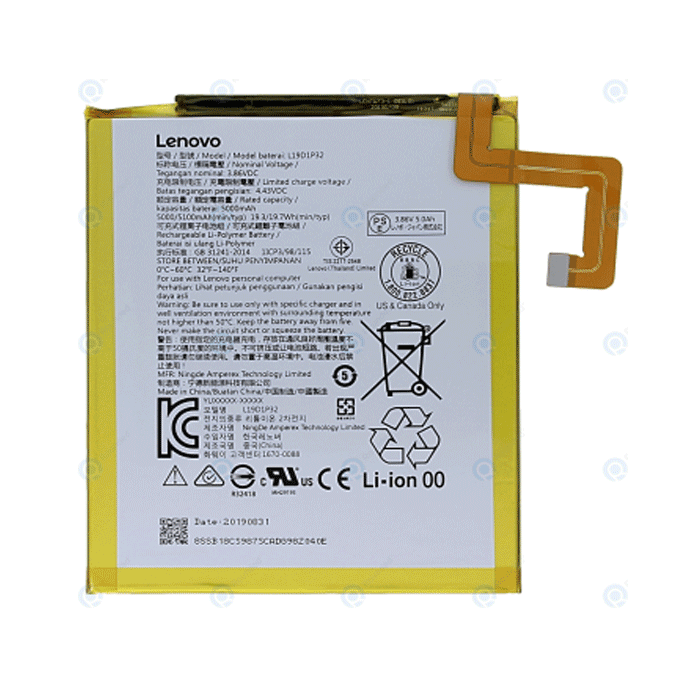 Μπαταρία Συμβατή για Lenovo Tab M10 Plus (TB-X606F) L19D1P32 5100 mAh Bulk