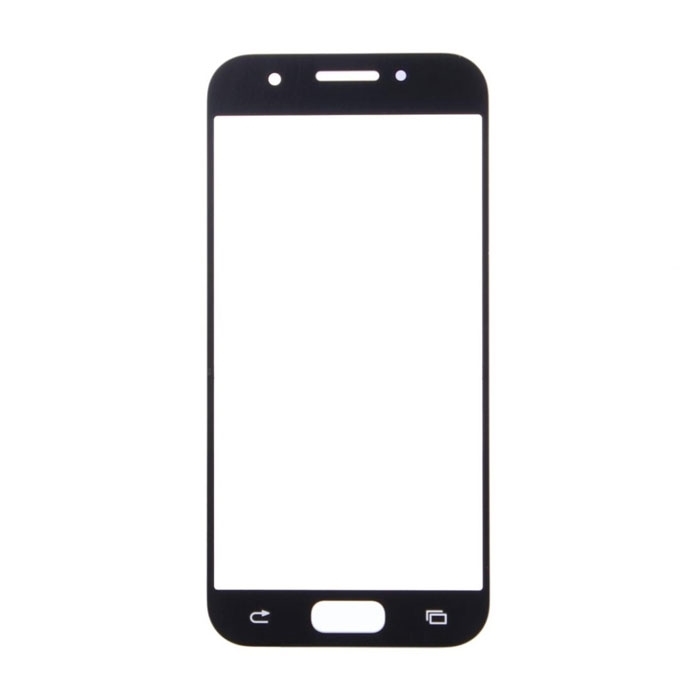 Τζαμάκι οθόνης Lens για Samsung A520F Galaxy A5 2017 -Χρώμα: Μαύρο