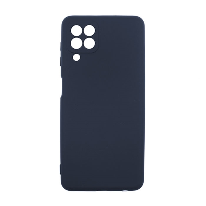 Θήκη Πλάτης Σιλικόνης Soft HQ για Samsung Galaxy A22 4G - Χρώμα : Μπλε