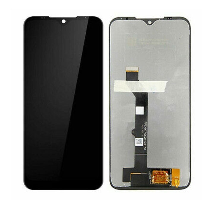 OEM Οθόνη LCD με Μηχανισμό Αφής για Motorola Moto G8 Power Lite - Χρώμα: Μαύρο