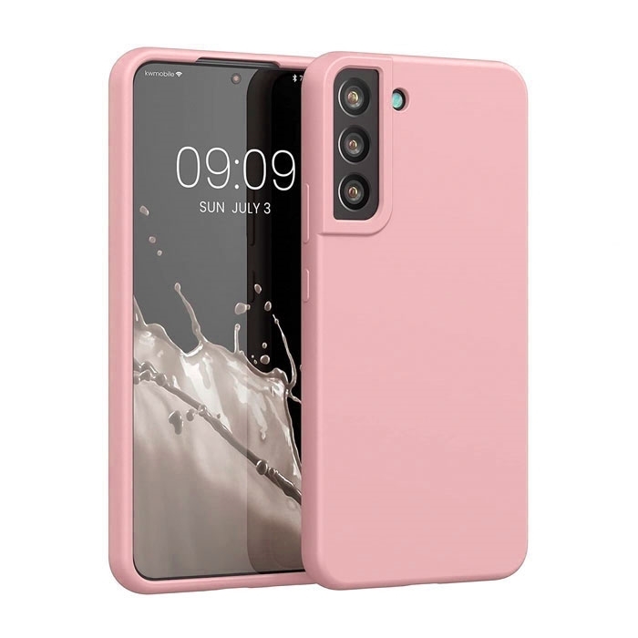 Θήκη Πλάτης Σιλικόνης Soft HQ για iPhone 13 Pro - Χρώμα : Ανοιχτό Ροζ