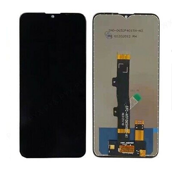 OEM Οθόνη LCD με Μηχανισμό Αφής για Motorola Moto E7 / E7 Power / E7i Power - Χρώμα: Μαύρο