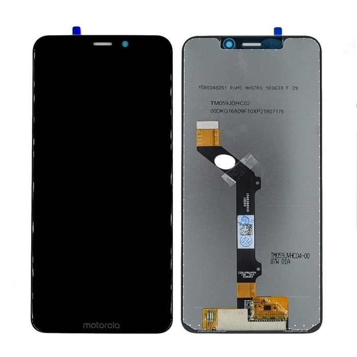 Οθόνη LCD με Μηχανισμό Αφής για Motorola ONE - Χρώμα: Μαύρο