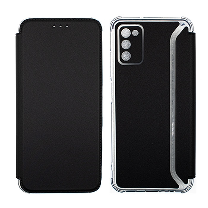OEM Θήκη Βιβλίο New Elegance Book για Samsung Galaxy A03s - Χρώμα: Μαύρο