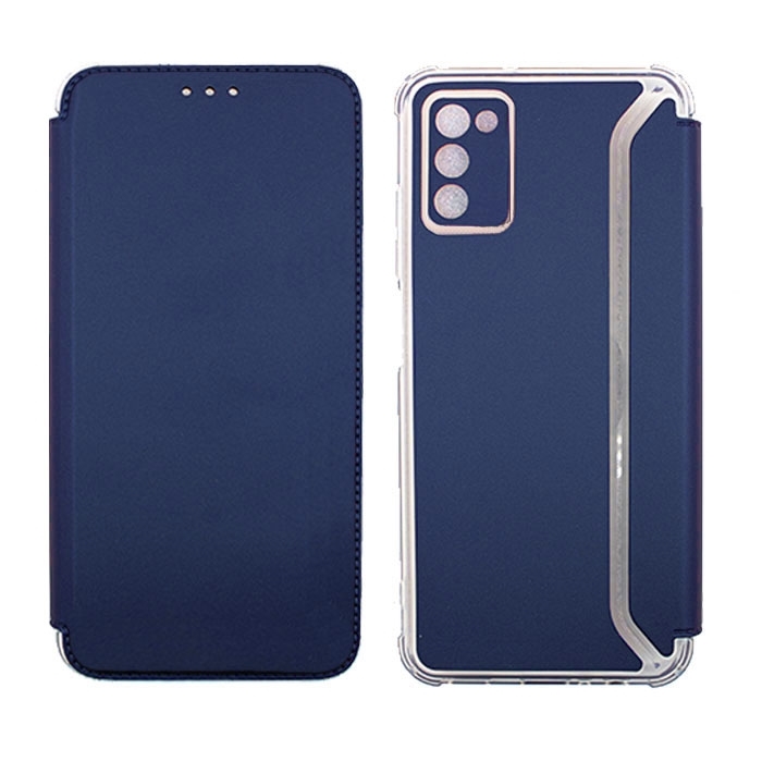 OEM Θήκη Βιβλίο New Elegance Book για Samsung Galaxy A03s - Χρώμα: Σκούρο Μπλε