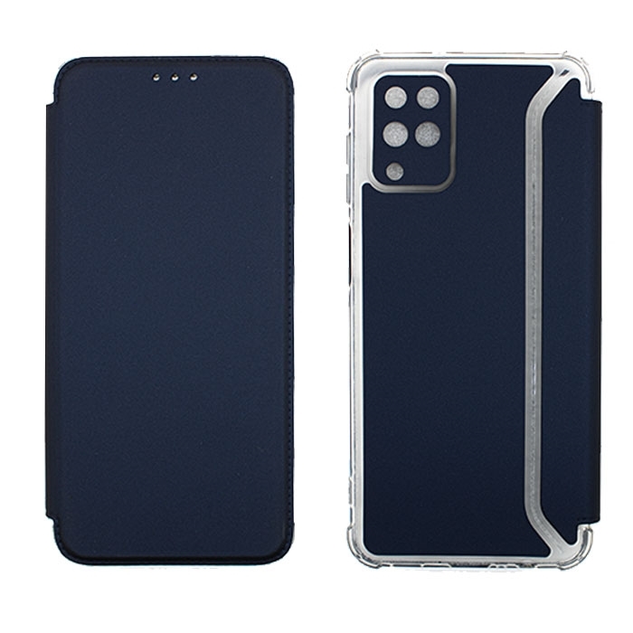 OEM Θήκη Βιβλίο New Elegance Book για Samsung A125F Galaxy A12 / M127F M12 - Χρώμα: Σκούρο Μπλε