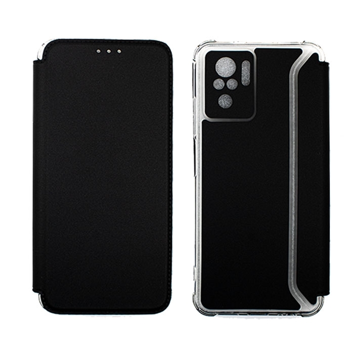 OEM Θήκη Βιβλίο New Elegance Book για Xiaomi Redmi Note 10S - Χρώμα: Μαύρο