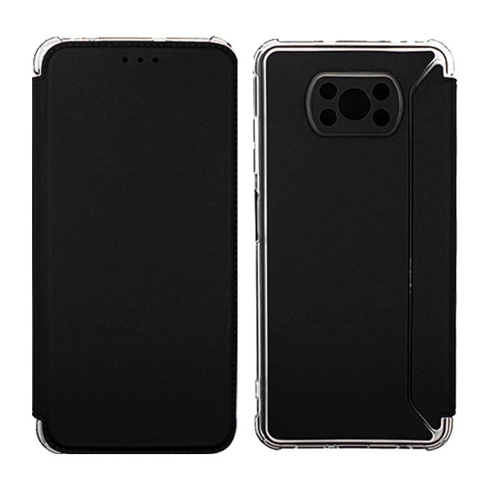 OEM Θήκη Βιβλίο New Elegance Book για Xiaomi Poco X3 Pro/Poco X3 - Χρώμα: Μαύρο