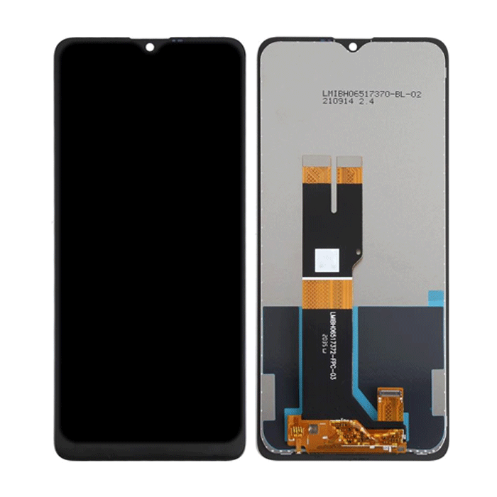 OEM Οθόνη LCD με Μηχανισμό Αφής για Nokia 2.4 - Χρώμα: Μαύρο
