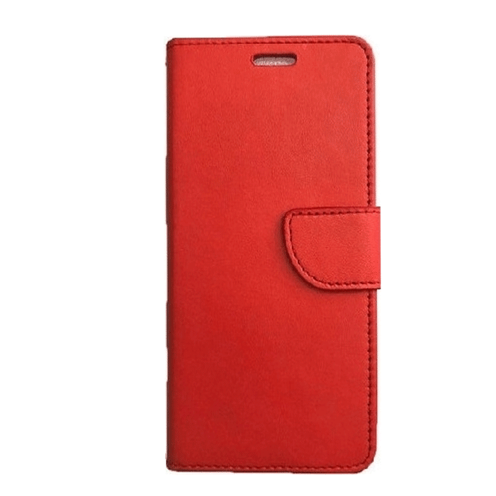 Θήκη Βιβλίο / Leather Book Case with Clip για Xiaomi Redmi Note 10 Pro 4g- Χρώμα: Κόκκινο B09MVYN4M3