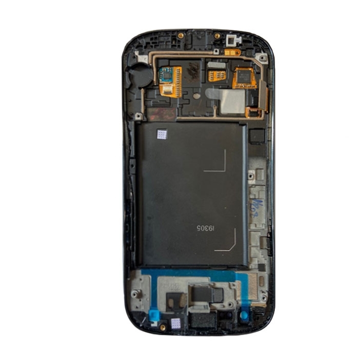 Γνήσια Οθόνη LCD με Μηχανισμό Αφής και Πλαίσιο για Samsung Galaxy S3 Lite (i9305) - Χρώμα: Μπλε