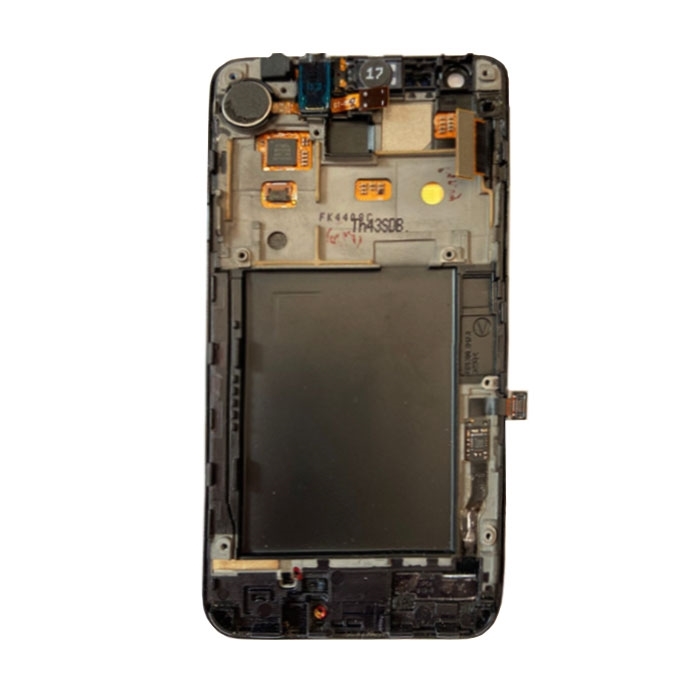 Γνήσια Οθόνη LCD με Μηχανισμό Αφής και Πλαίσιο για Samsung Galaxy S2 (i9100) - Χρώμα: Λευκό