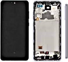 Γνήσια Οθόνη LCD με Μηχανισμό Αφής και Πλαίσιο για Samsung Galaxy A72 A725/A726 GH81-25460D/GH82-25542D/GH82-25460D - Χρώμα: Λευκό