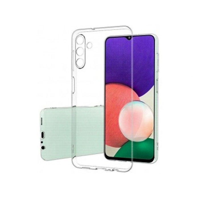 Θήκη Πλάτης Σιλικόνης Anti Shock 1.5mm για Samsung Galaxy A13 4G - Χρώμα: Διάφανο