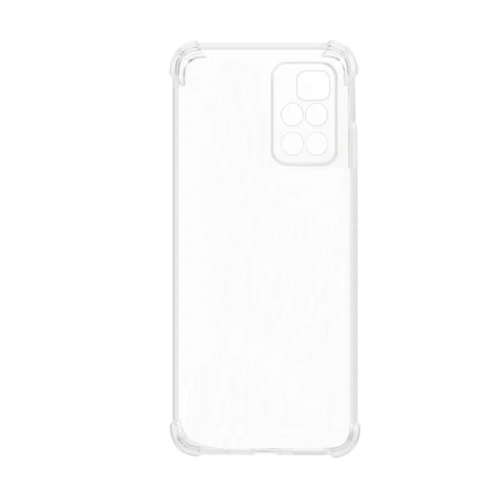 Θήκη Πλάτης Σιλικόνης Anti Shock 1.5mm για Xiaomi Redmi 10 - Χρώμα: Διαφανές