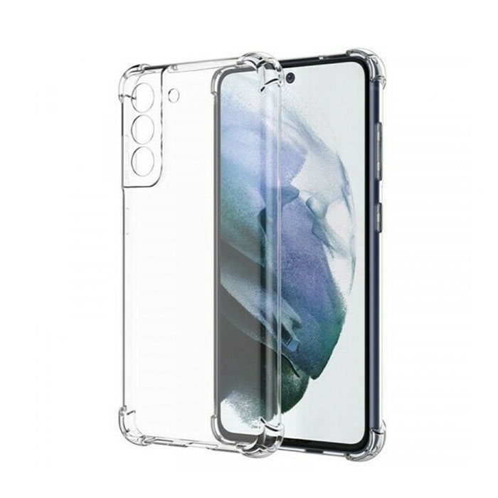 Θήκη Πλάτης Σιλικόνης Anti Shock 1.5mm για Samsung Galaxy S21 FE - Χρώμα: Διαφανές