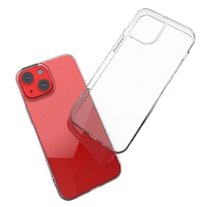 Θήκη Πλάτης Σιλικόνης Anti Shock 1.5mm για iPhone 13 pro - Χρώμα: Διαφανές