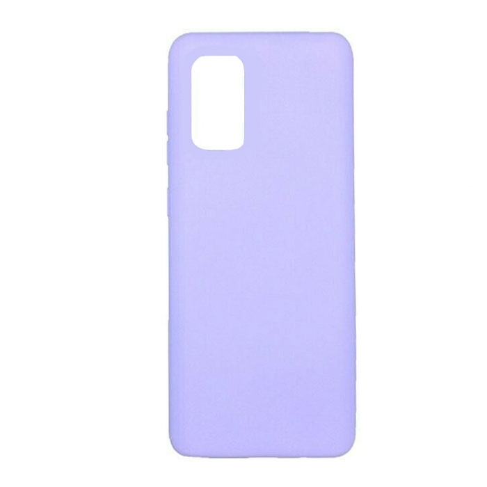 Θήκη Πλάτης Σιλικόνης Soft HQ για Xiaomi Redmi Note 10 5g - Χρώμα : Λιλά